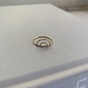 Gold Fill Rainbow Ring